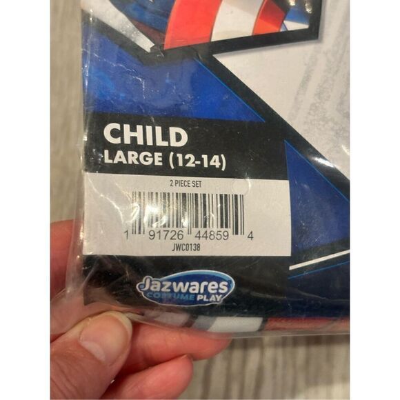 Marvel Avengers Captain America costume child size L 12/14 - Picture 4 of 7